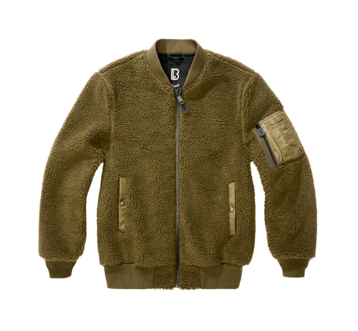 Brandit MA1 Sherpa giacca, oliva
