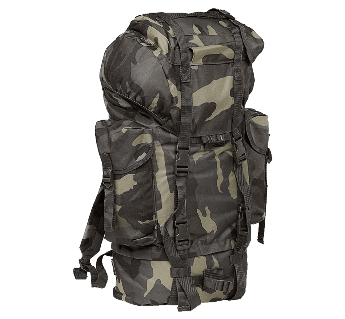 Brandit Combat zaino 65L, mimetico scuro