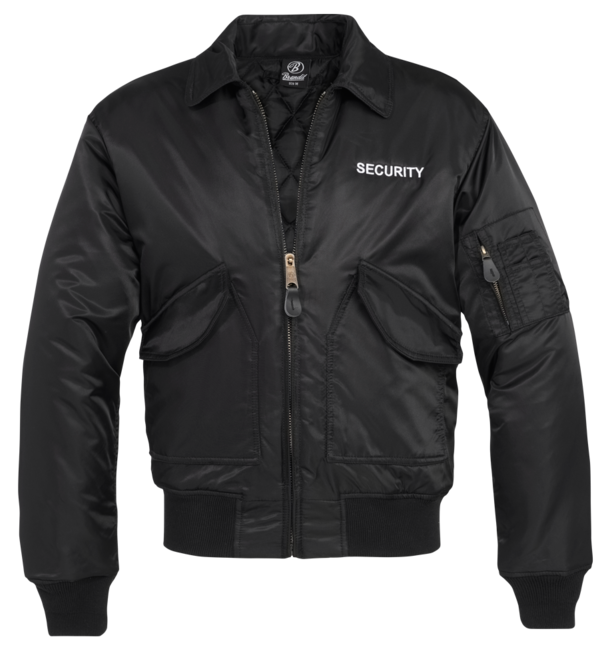 Brandit CWU Security giacca bomber, nera