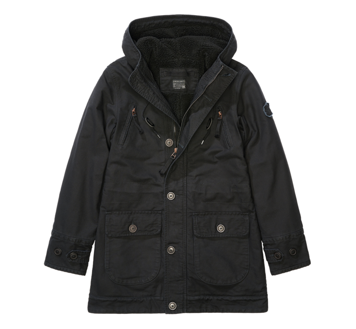 Brandit Forvert Fiss parka, nero