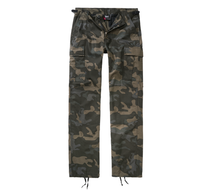 Brandit Pantaloni BDU Ripstop da donna, darkcamo