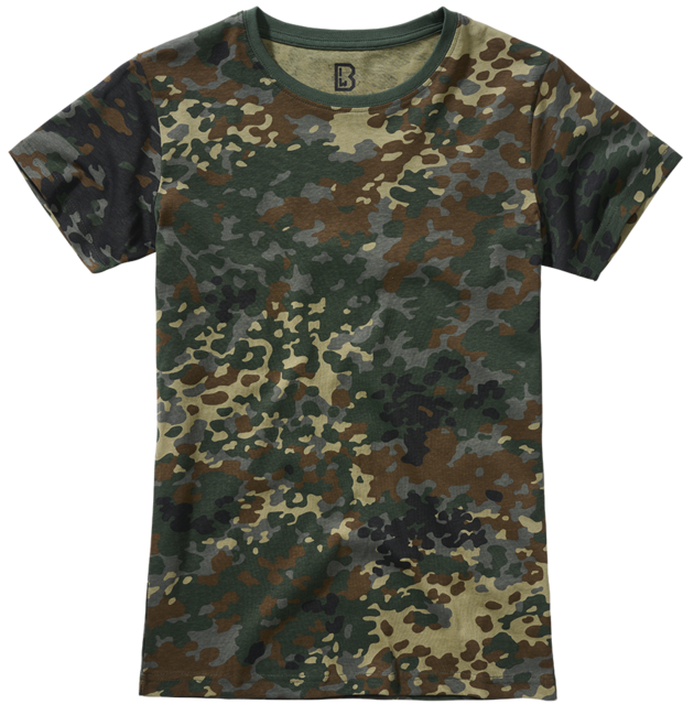 Brandit Maglietta da donna, flecktarn