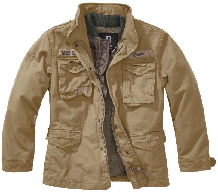 Brandit M65 Giant giacca da bambino, cammello