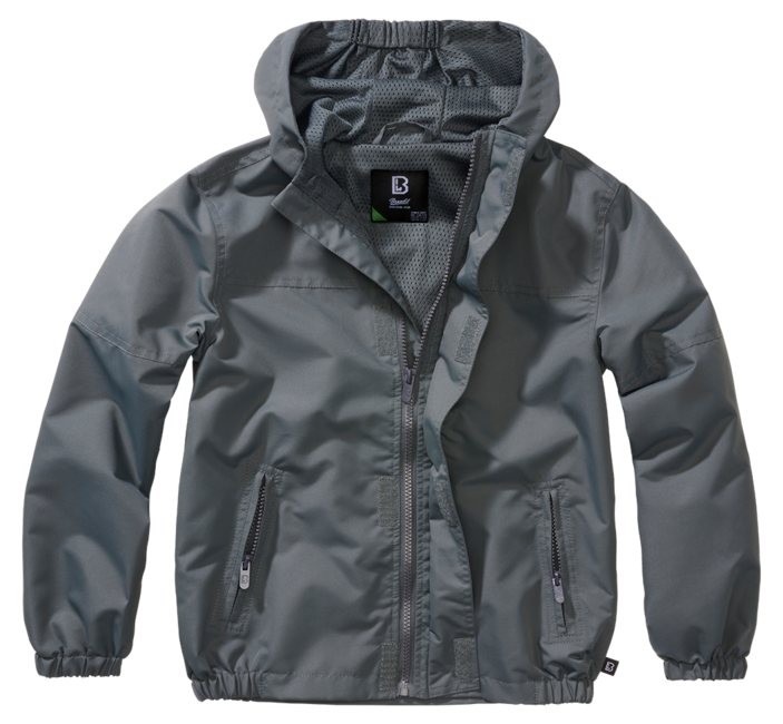 Brandit Kids Frontzip giacca a vento, antracite