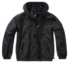 Brandit Summer Frontzip Windbreaker giacca per bambini, nero