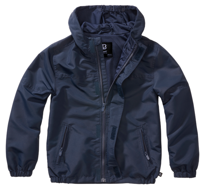 Brandit Summer Frontzip giacca a vento, blu navy