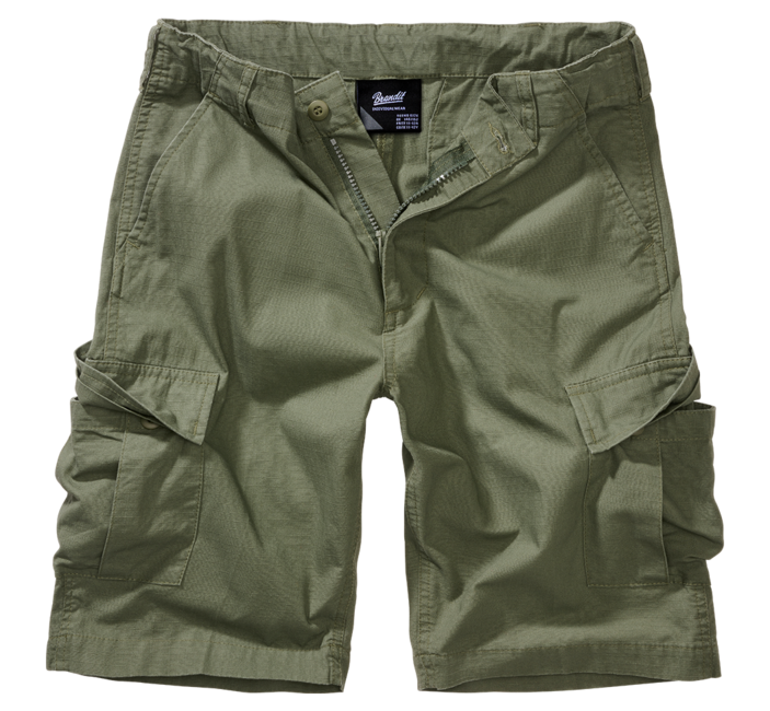 Brandit Pantaloncini BDU Ripstop da bambino, oliva
