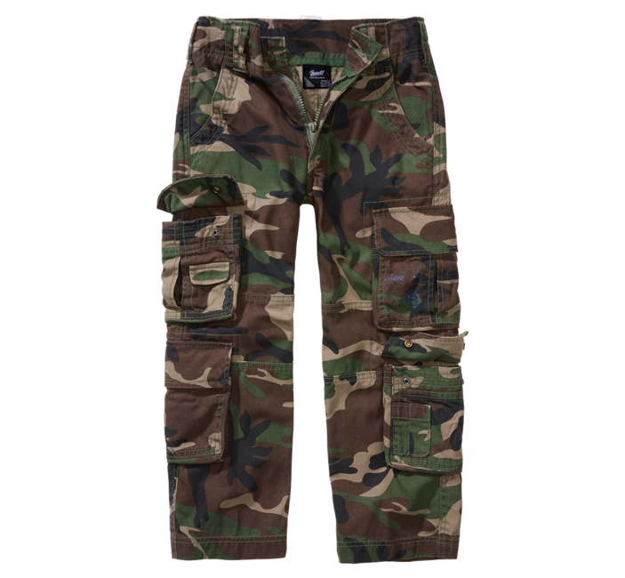 Brandit Pure Vintage pantaloni per bambini, terra di bosco