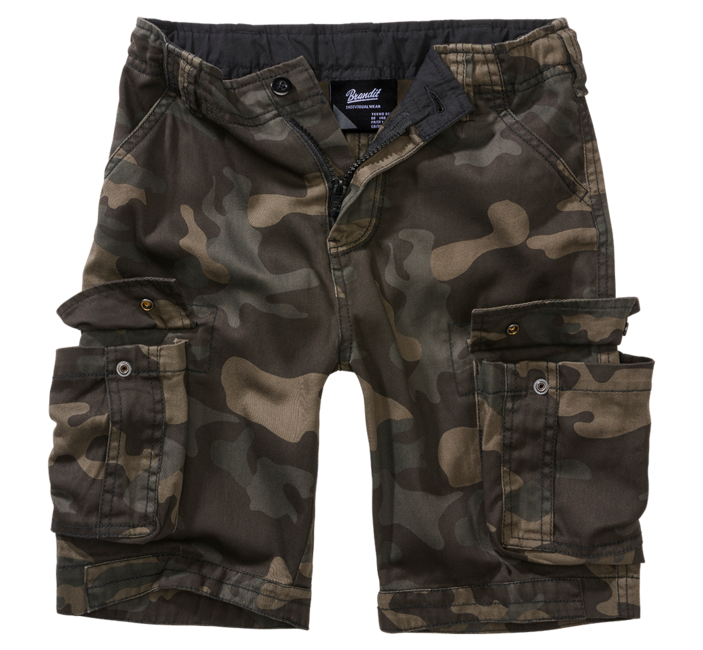 Brandit Urban Legend pantaloncini da bambino, darkcamo