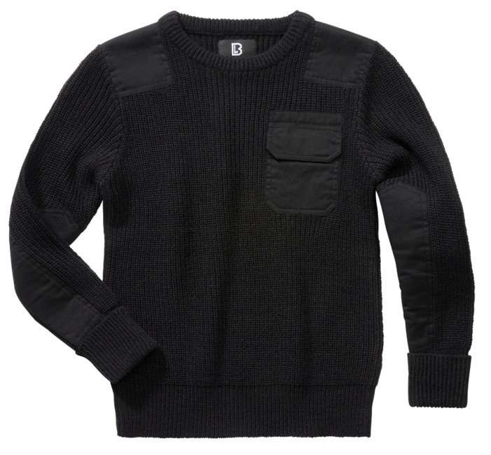 Brandit Pullover BW da bambino, nero