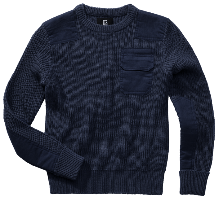 Brandit Pullover BW da bambino, blu navy