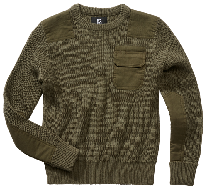 Brandit Pullover BW da bambino, oliva