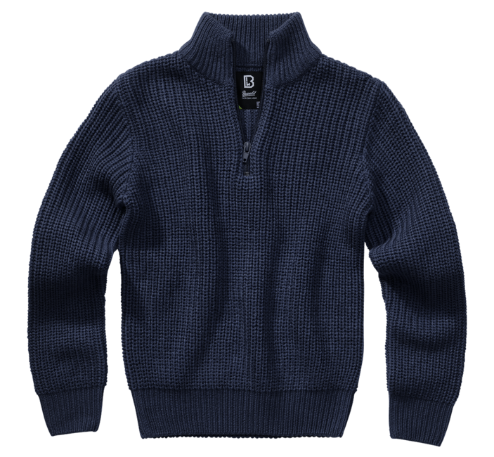Brandit Troyer pullover per bambini, blu navy