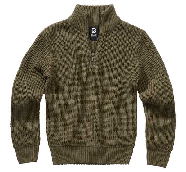 Brandit Troyer pullover da bambino, oliva