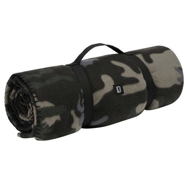 Brandit Coperta in pile 135 x 175 cm, darkcamo