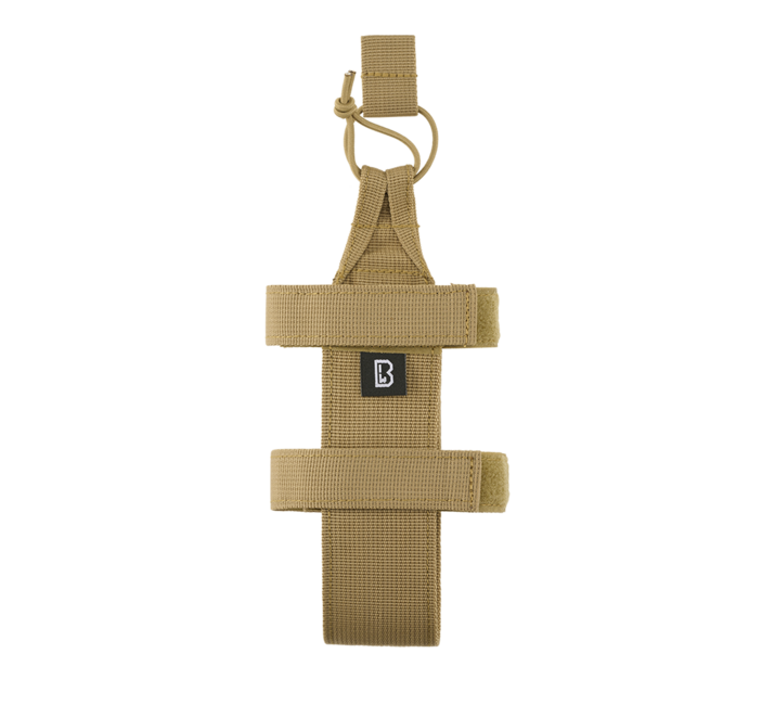 Brandit Flex Manicotto per bottiglia Molle grande, cammello