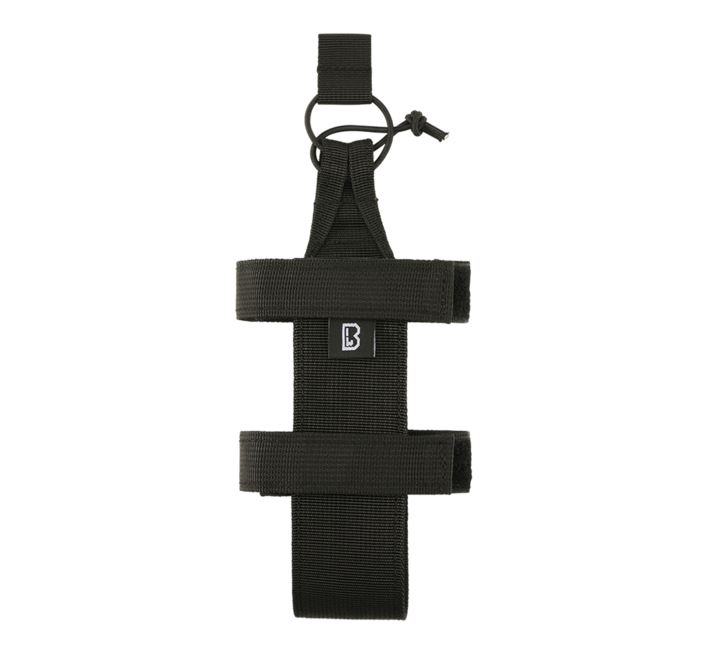 Brandit Flex Manicotto per bottiglia Molle grande, nero