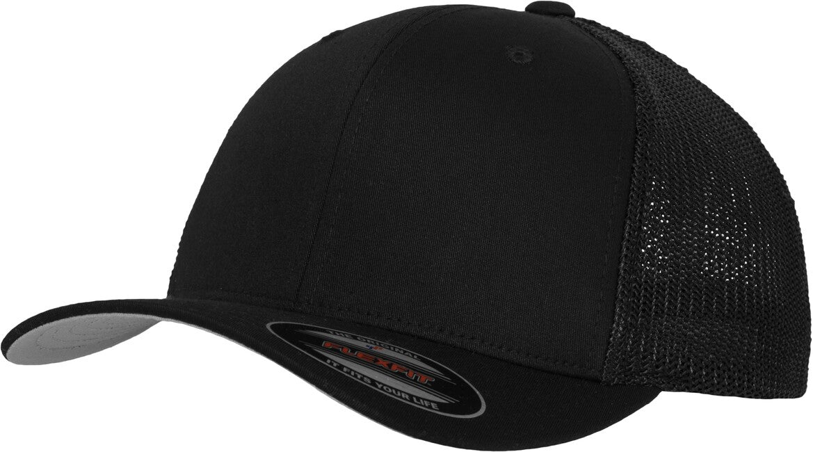 Brandit Flexfit Berretto a rete, nero