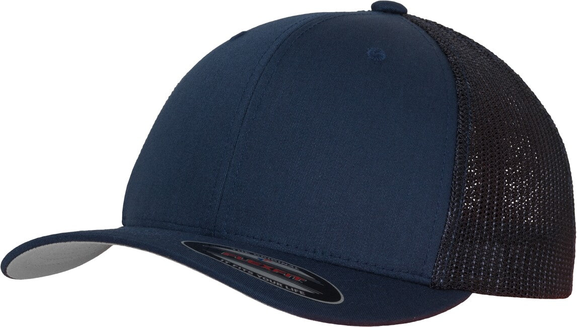 Brandit Flexfit Mesh Trucker, blu navy