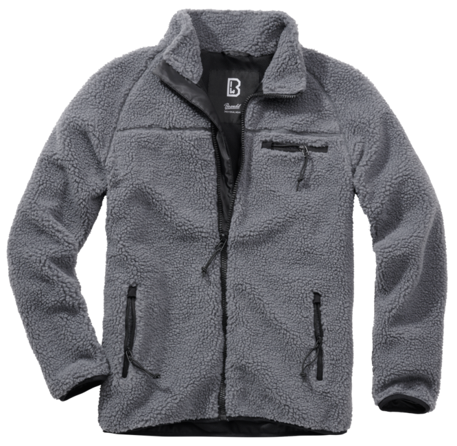 Brandit Teddyfleece giacca in pile, antracite