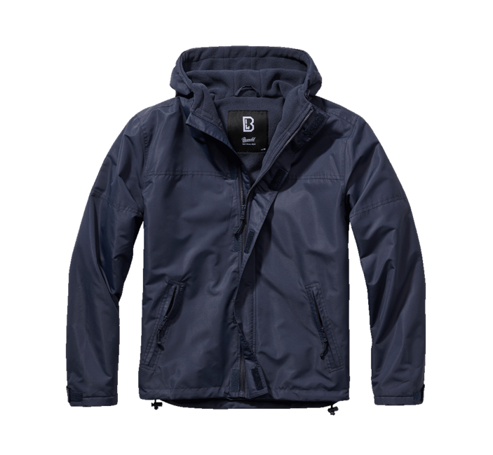 Brandit Frontzip giacca a vento, blu navy