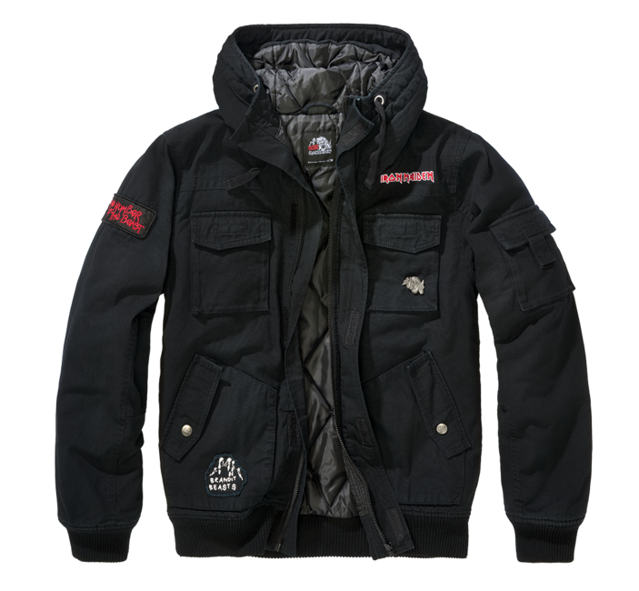 Brandit Iron Maiden Bronx, nero