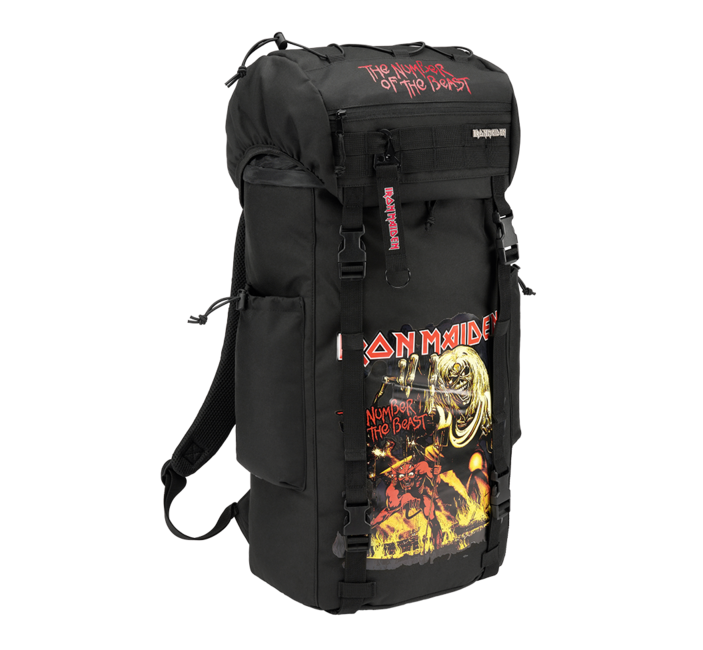 Brandit Iron Maiden zaino da festival 40L, nero