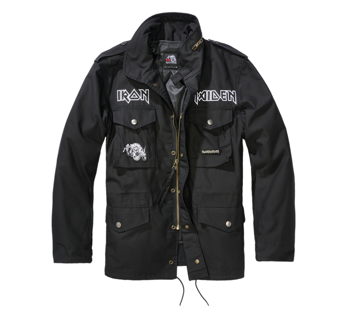 Brandit Iron Maiden giacca, nera