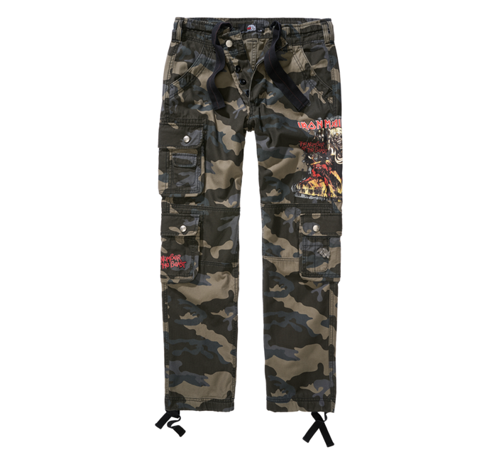 Brandit Iron Maiden Pantaloni, dark_camo