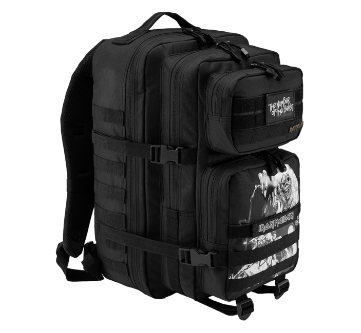 Brandit Iron Maiden US Cooper zaino eddy glow 40l, nero