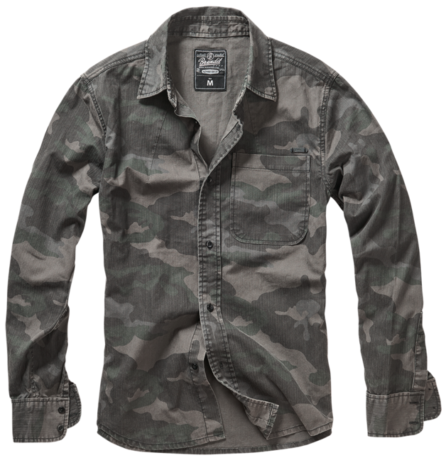 Brandit Josh camicia, darkcamo