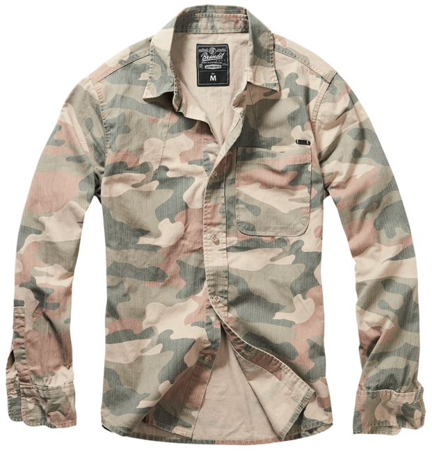 Brandit Josh camicia, light woodland