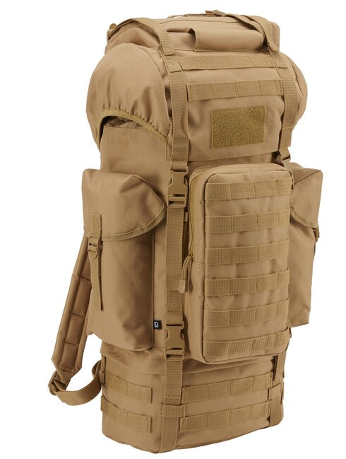 Brandit Kampfrucksack zaino tattico molle 65l, kaki