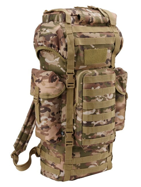 Brandit Kampfrucksack zaino tattico molle 65l, multicam