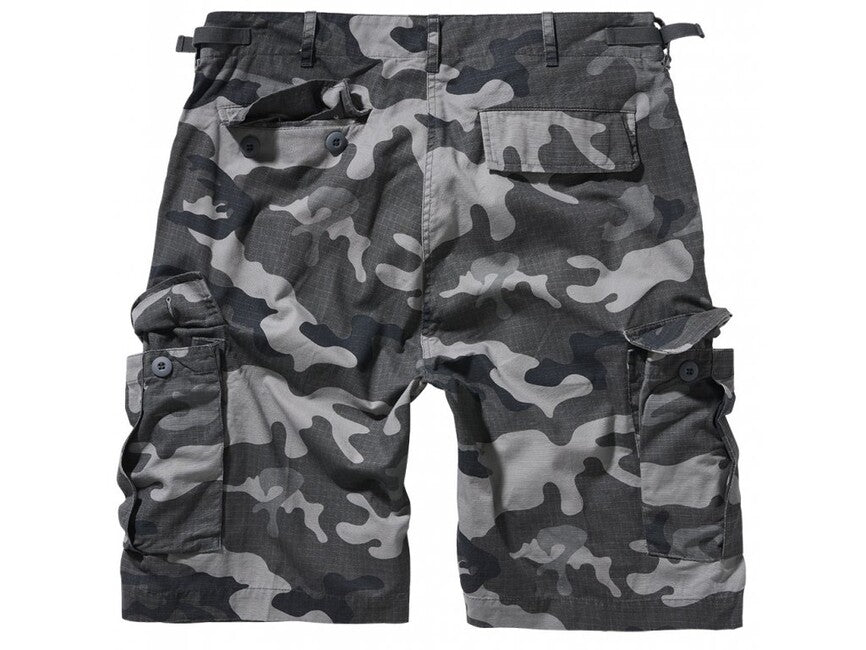 Brandit BDU Ripstop pantaloncini, grigio mimetico