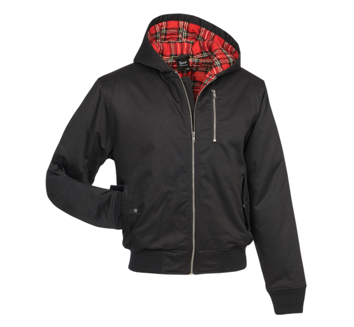 Brandit Lord Canterbury giacca invernale con cappuccio, nera