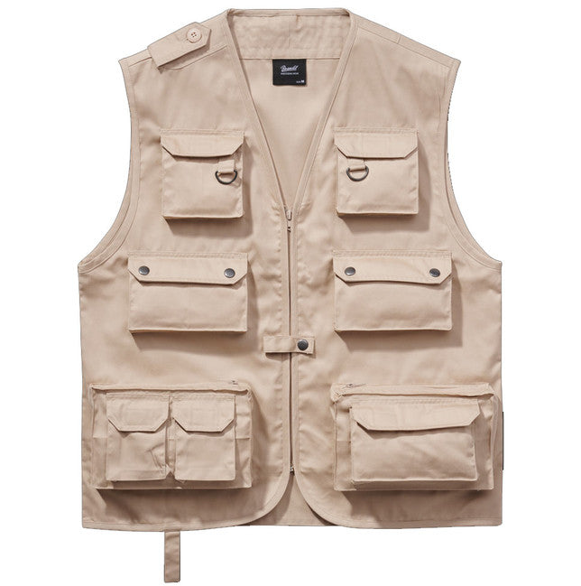 Brandit Gilet da caccia, beige