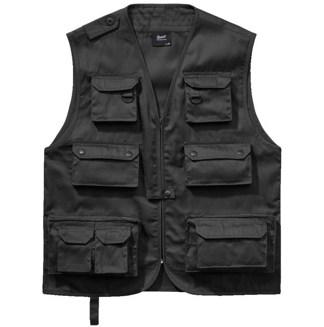 Brandit Gilet da caccia, nero