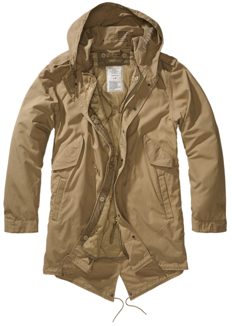Brandit M51 US parka, cammello