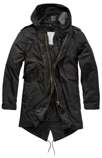 Brandit M51 us parka, nero