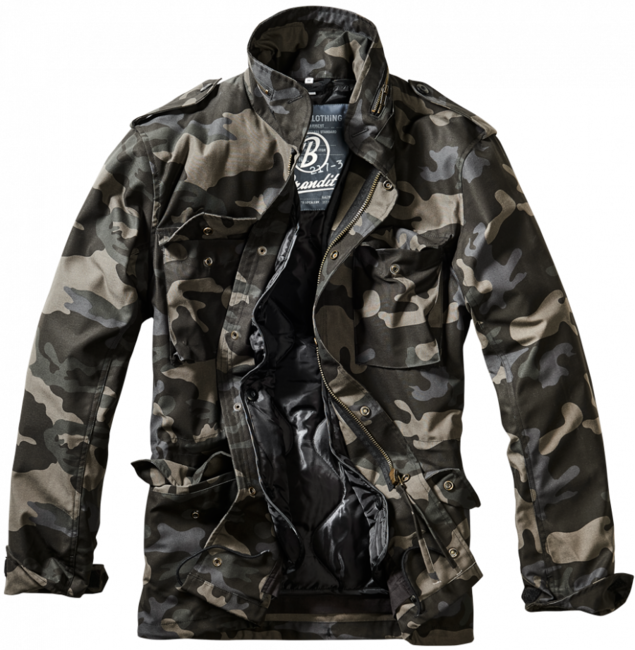 Brandit M65 Giacca classica di transizione, darkcamo