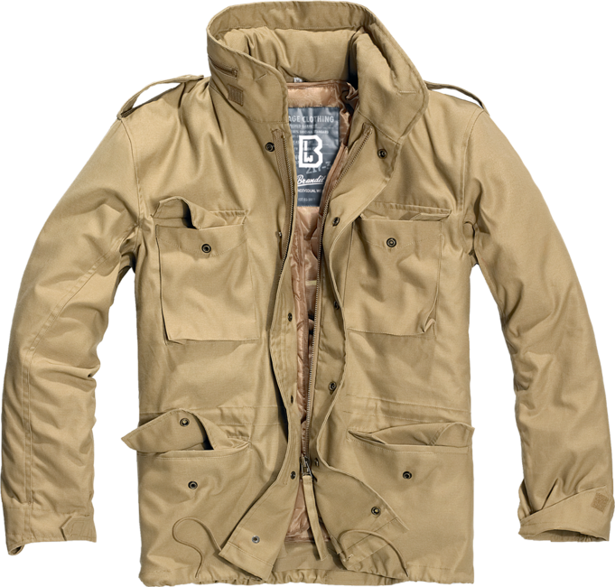 Brandit M65 Giacca classica di transizione, cammello
