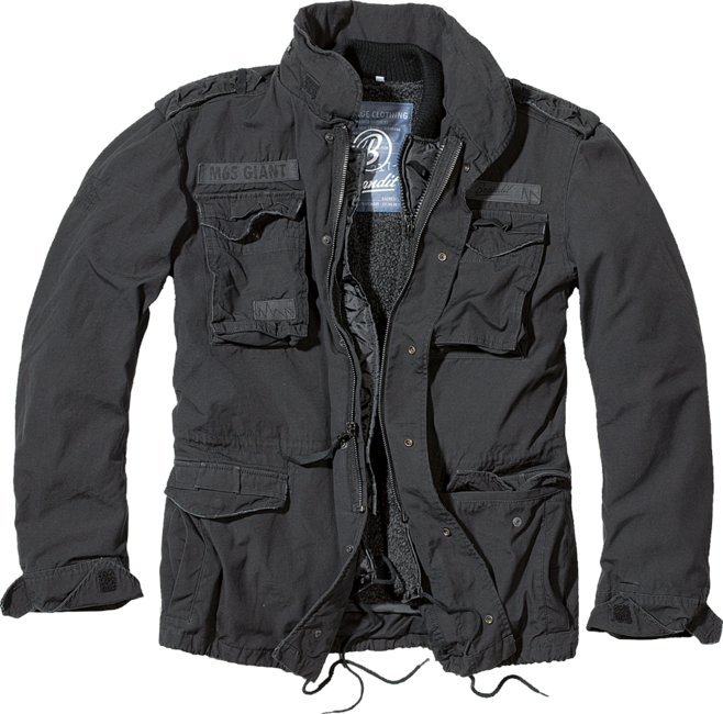 Brandit M65 Giacca invernale Giant, nera