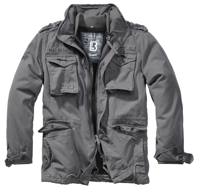 Brandit M65 Giacca invernale Giant, grigia antracite