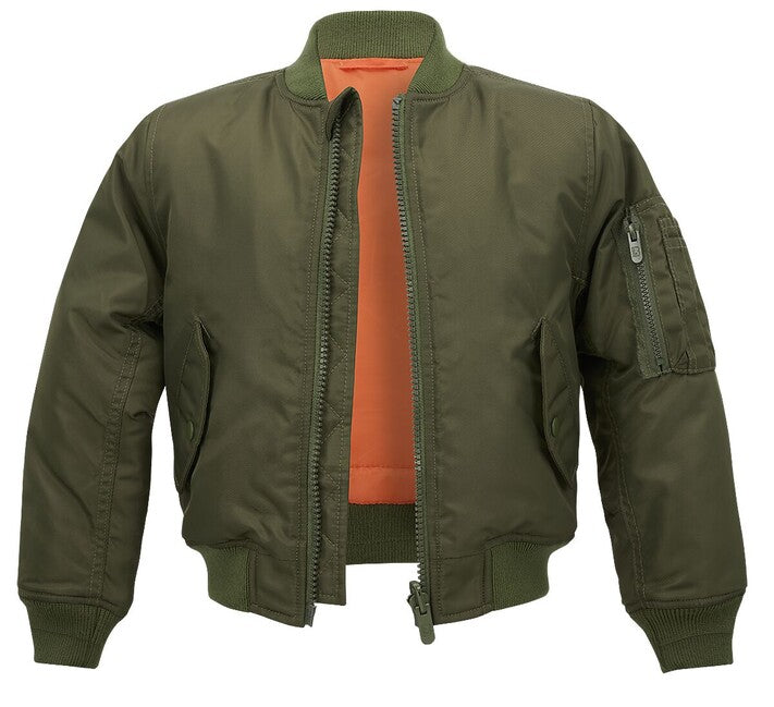 Brandit MA1 bomber, oliva