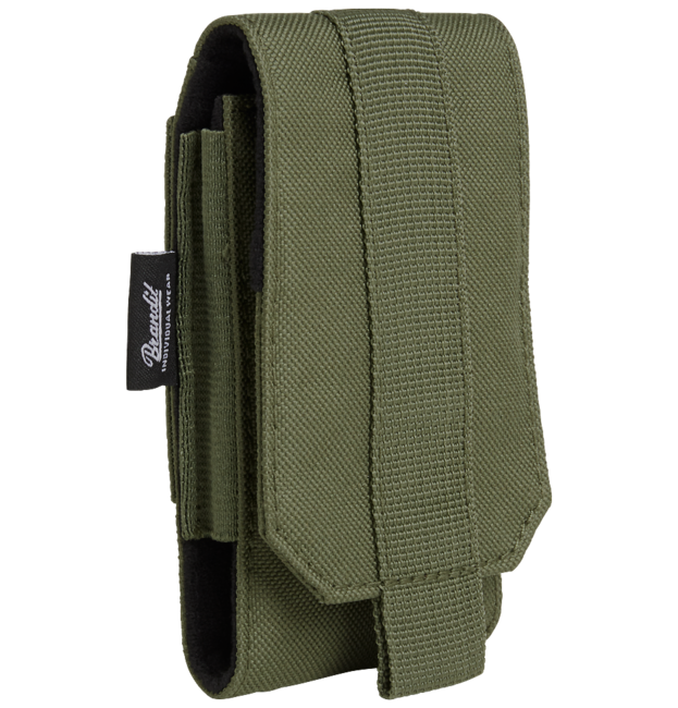 Brandit Custodia media per cellulare Molle, oliva