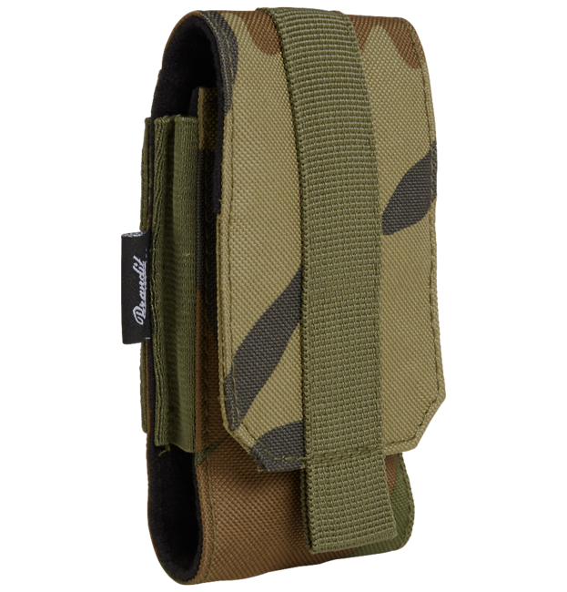 Brandit Molle tok za mobilni telefon medium, Woodland