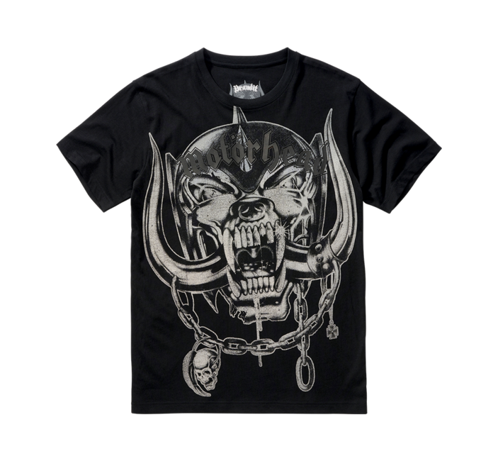 Brandit Motörhead maglietta con stampa Warpig, nero