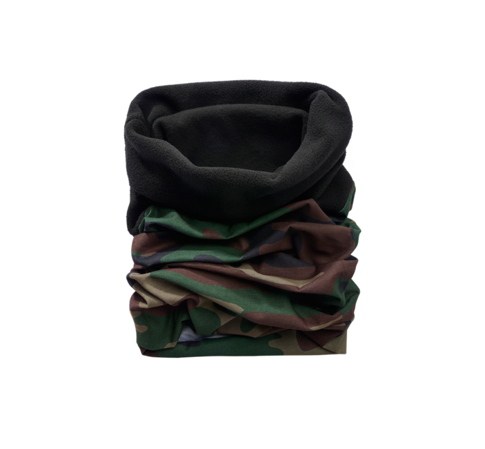 Brandit Scaldacollo multifunzionale in pile, terra di bosco