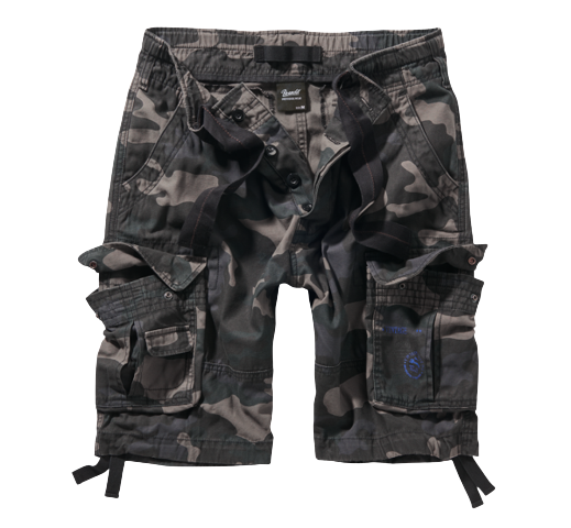 Brandit Pure Vintage pantaloncini, darkcamo